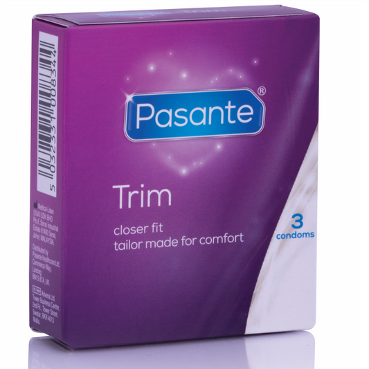 PASANTE - PRESERVATIVO THIN TRIM MS FINO 3 UNIDADES