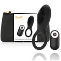 COQUETTE CHIC DESIRE - ANELLO PER PENE CON TELECOMANDO RICARICABILE NERO/ORO