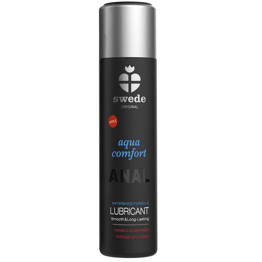 SWEDE - LUBRICANTE ÍNTIMO CON BASE DE AGUA AQUA COMFORT ANAL 60 ML