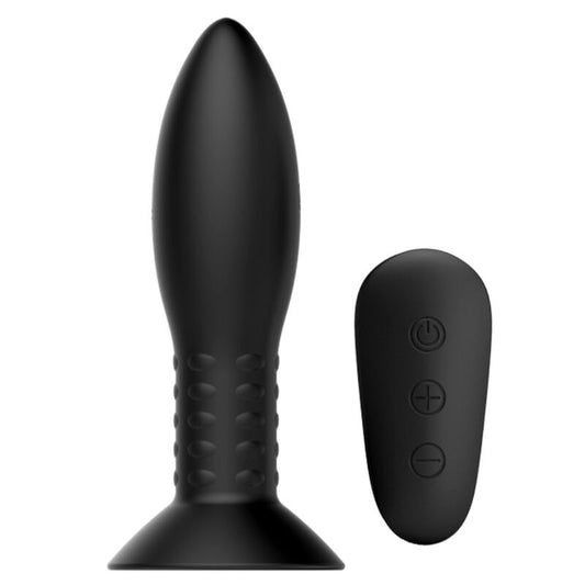 MR PLAY - ENCHUFE CON BOLAS NEGRAS GIRATORIAS CONTROL REMOTO