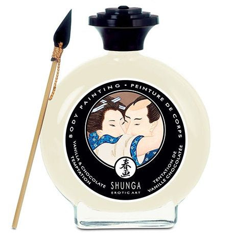 SHUNGA - VANILLA AND CHOCOLATE BODY PAINT SHUNGA MASSAGE CREAM