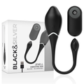 BLACK&SILVER - OVULO VIBRANTE RICARICABILE JENELL