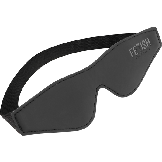 FETISH SOTTOMESSA - MASCHERA IN PELLE VEGAN CON FODERA IN NEOPRENE