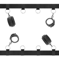 FETISH SOTTOMESSO - SET DI LEGAMI DA LETTO DI LUSSO CON FODERA IN NEOPRENE