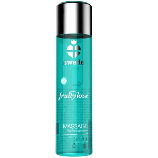 SWEDE - OLIO DA MASSAGGIO EFFETTO RISCALDANTE FRUTTATO RIBES NERO E LIME 60 ML