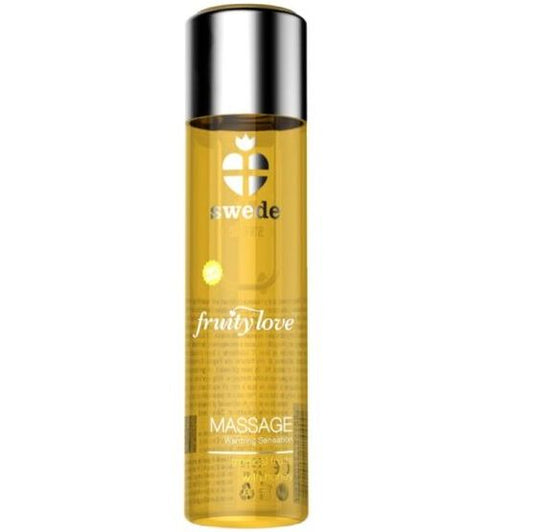 SWEDE - OLIO DA MASSAGGIO EFFETTO RISCALDANTE FRUTTATO TROPICALE CON MIELE 60 ML