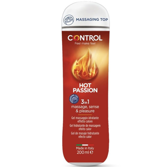 CONTROL - GEL CALOR PASIÓN 3 EN 1 200 ML