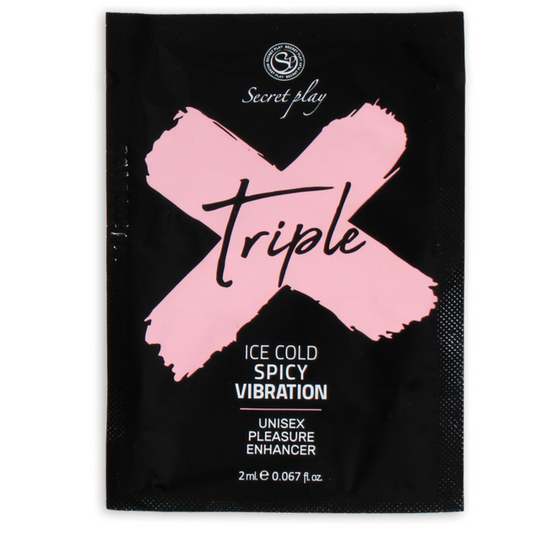 SECRETPLAY - MONODOSIS INTENSIFICADOR DEL PLACER TRIPLE X