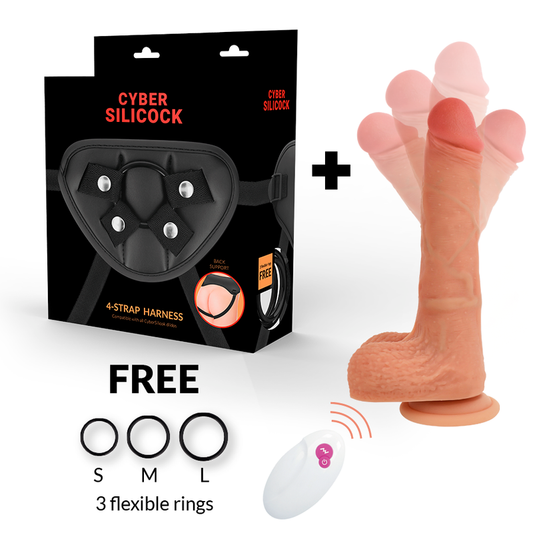 CYBER SILICOCK - TELECOMANDO STRAP-ON MR RICK