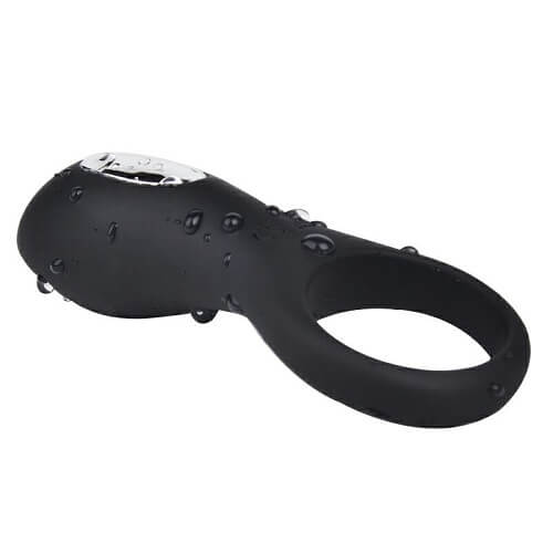 Loving Joy Rechargeable Silicone Vibrating Cock Ring – Anello Vibrante Ricaricabile per Coppie - Luxintime